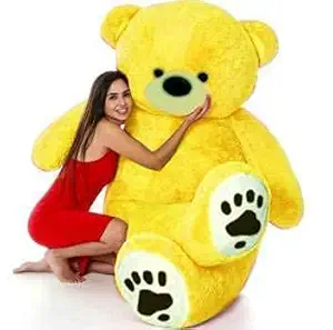 VS Toys Teddy Bear for Girls, Panda Teddy Bears, tady Bears Toys Big Size Latest (Yellow, 6 Feet)